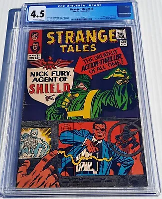 Buy Strange Tales #135 4.5 Marvel 1965 ORIGIN 1st Colonel NICK FURY Agent Of SHEILD • 126.05£