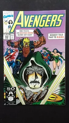 Buy AVENGERS #333  ( 1991  Marvel Comics )  Doctor Doom   VFn+   (8.5) • 3.99£