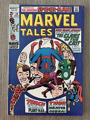 Buy Marvel Tales #23 (1969)  (ASM 30) Spider-Man/Human Torch Check Out The Pics! • 9.46£