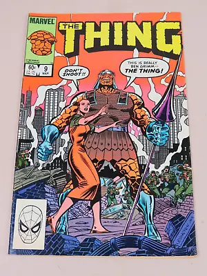 Buy Marvel Comics The Thing Issue 9 Comic 1984 Bronze Age Vintage Fantastic Four • 4.65£