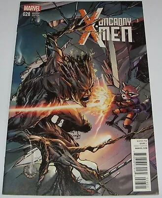 Buy Uncanny X-Men No 28 Marvel Comic LTD Variant Cover From Jan 2015 Brian Bendis • 3.99£