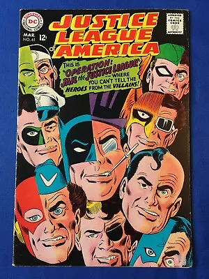 Buy Justice League Of America #61 FN (6.0) DC ( Vol 1 1968) (3) • 21£