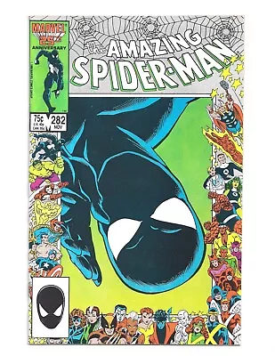 Buy Amazing Spider-Man #282 Marvel 1986 Fantastic 4 #1 25th Anniversary Border Frame • 16.22£