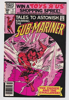 Buy Marvel Comics! Tales To Astonish Starring The Sub-Mariner! Issue #11! • 2.14£