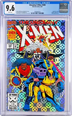 Buy Uncanny X-Men #300 CGC 9.6 (May 1993, Marvel) Romita Jr. Holo-grafx Foil Cover • 53.89£