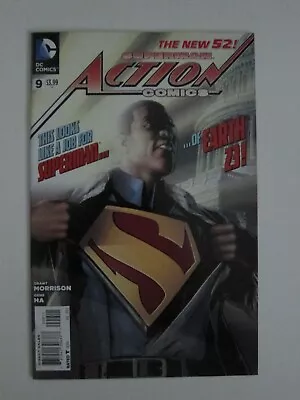 Buy Action Comics #9 Vf+ Dc Comics 2012 New 52 Superman 1st Appearance Calvin Ellis • 15.93£