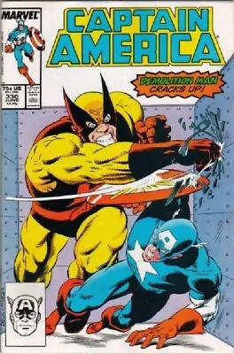 Buy Captain America (Vol 1) # 330 (VryFn Minus-) (VFN-) Marvel Comics AMERICAN • 8.98£