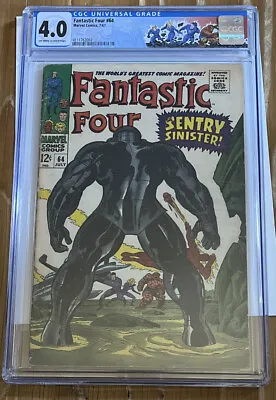 Buy Fantastic Four #64 CGC 4.0 1967 • 80.34£