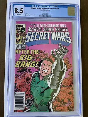 Buy Marvel Super Heroes Secret Wars #12 (Apr 1985) CGC 8.5~White Pages. Graded 10/23 • 51.63£