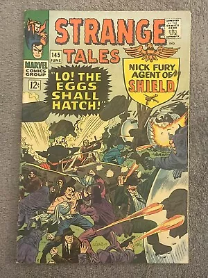 Buy Strange Tales #144 (RAW 6.0 - MARVEL 1966) Jack Kirby. Goldberg. • 60.28£