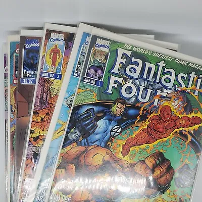Buy Marvel Comics Fantastic Four VOL 2 1-13 Complete Full Set Jim Lee 1996/97  VF-NM • 36.14£