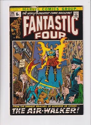 Buy Fantastic Four (1961) # 120 UK Price (4.5-VG+) (2001245) 1st Air-Walker 1972 • 24.30£