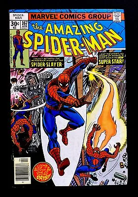 Buy Marvel Comics Amazing Spider-Man Volume 1 Book #167 Lower Mid Grade 1977 • 5.99£