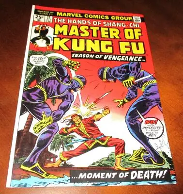 Buy Master Of Kung Fu #21 1974 Shang-chi With Mvs Nice Near Mint Comic!!! • 23.90£