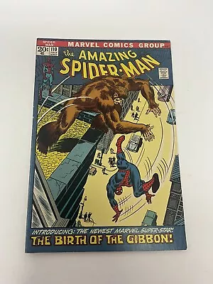 Buy Amazing Spider-Man #110 VF 1st Appearance Gibbon! Marvel 1972 • 47.65£