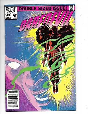 Buy Marvel Comics 1983 Daredevil #190 F • 3.19£