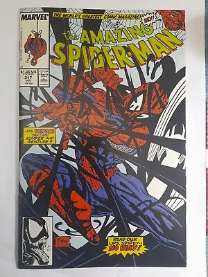 Buy 1989 Amazing Spiderman 317 VF/NM.4Th Venom App.Thing App.Todd Mc Farlane Cover • 42.94£