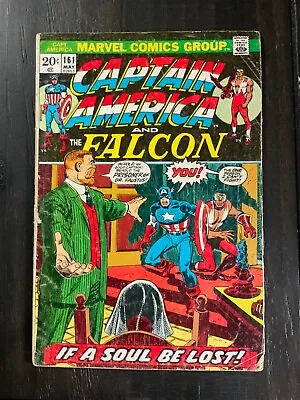 Buy Captain America #161 VG Bronze Age Comic Featuring Dr. Faustus! • 3.95£