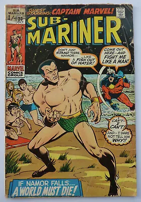 Buy The Sub-Mariner #30 - Marvel Comics UK Variant October 1970 GD 2.0 • 8.99£