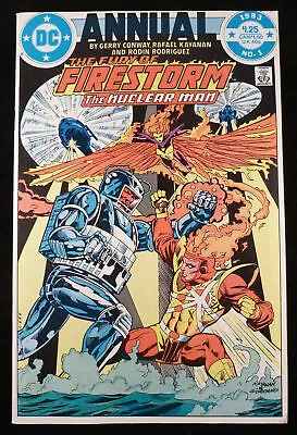 Buy The Fury Of Firestorm The Nuclear Man Annual #1 - DC Comics 1983 VF 8.0 • 6.99£