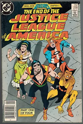 Buy Justice League Of America 258 259 260 261 Last Issues!  1987 Fine  DC Comic • 8£
