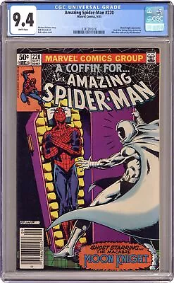 Buy Amazing Spider-Man #220N CGC 9.4 1981 3741201016 • 94.87£