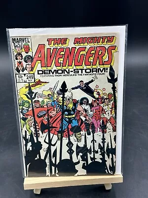 Buy The Mighty Avengers- #249 Demon-storm! Thor, Hercules And Fantastic Four • 5.62£