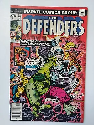 Buy The Defenders #43 Doctor Strange! Hulk! Bronze Age Marvel Comics 1977! • 8£