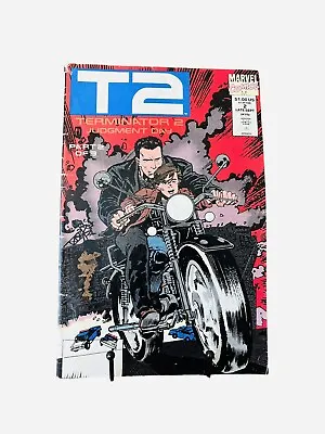 Buy Marvel Comic Book Terminator 2 Judgment Day Klaus Janson #2 Vintage 1991 T-800 • 17.69£
