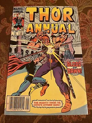 Buy Thor Annual #12 Marvel Comics 1984 🔑 It’s App Of Vidar VF/NM • 2.39£