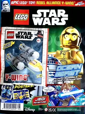 Buy LEGO Star Wars Magazine (UK Edition) #96 With Sealed Foil Set  Y-WING  US SHIP • 14.18£