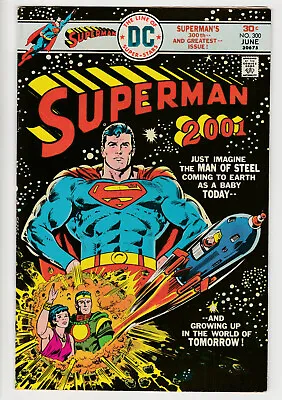 Buy Superman #300 - 1976 - Vintage Bronze 30¢ DC Comics - Origin Of Superman Retold • 0.99£