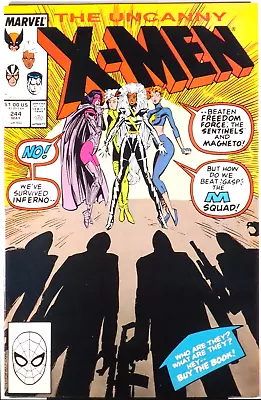 Buy UNCANNY X-MEN #244 VF/NM 1st Appearance Of Jubilee 1989 Marvel Comics • 26.08£