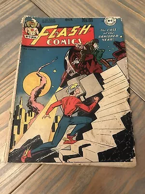 Buy Flash Comics #88 DC Comics 1947 Golden Age Hawkman Origin The Ghost SHIPS FREE! • 292.52£