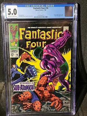 Buy Fantastic Four #76 Silver Surfer & Galactus • 43.54£