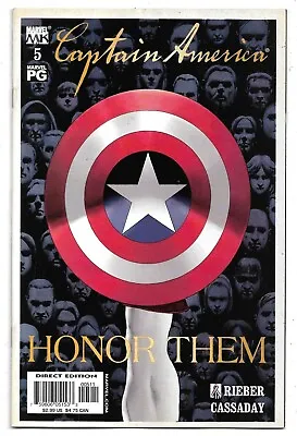 Buy Captain America #5 Marvel Knights FN/VFN (2002) Marvel Comics • 2£