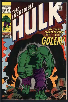 Buy Incredible Hulk #134 6.5 // 1st Cameo Appearance Of Golem Marvel Comics 1970 • 34£