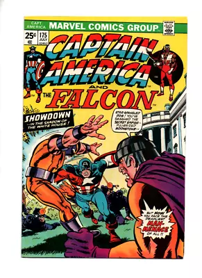 Buy Captain America & The Falcon #175 Vf 8.0 (07/74) Moonstone, X-men App • 8£