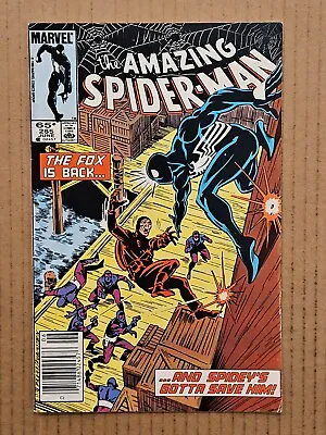 Buy Amazing Spider-Man #265 Mark Jewelers Variant 1st Silver Sable Marvel 1985 VF- • 67.96£