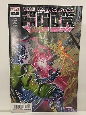 Buy The Immortal Hulk #43 Alex Ross Cover Joe Bennett Recalled Error Marvel Comic  • 11.98£