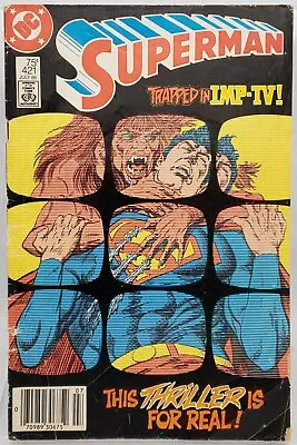 Buy Superman #421 DC Comics 1986 Comic Book Trapped In IMP- TV Thriller Is For Real • 4.05£