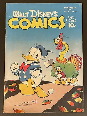 Buy Walt Disney's Comics And Stories 63 | VG Range | 1945 | 1st Pinocchio J. Cricket • 39.98£