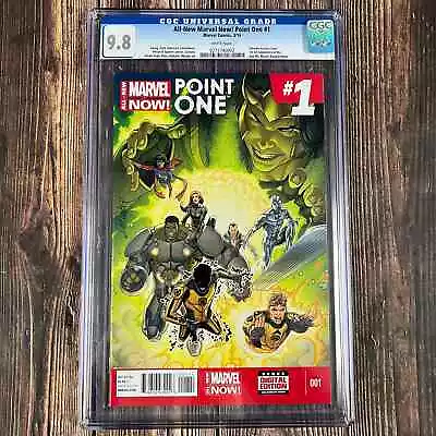Buy All-New Marvel Now! Point One #1 CGC 9.8 1st Full Appearance Of Kamala Khan • 298.84£