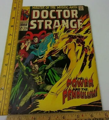 Buy Doctor Strange 174 Comic Book VG 1960s 1st Supreme Satannish Silver Age • 18.14£
