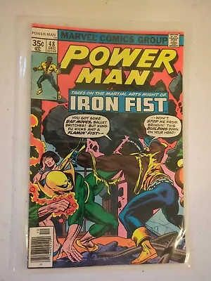Buy Power Man Takes On The Martial Arts Might Of IRON FIST Issue 48  (FA2) • 15.93£