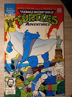 Buy Teenage Mutant Ninja Turtles Adventures #5 - Oct 1989 Archie Publications • 16.25£