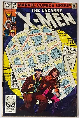 Buy Uncanny X Men #141, Marvel Comics 1981, 1st App Rachel Summers, Lower Grade • 46.99£