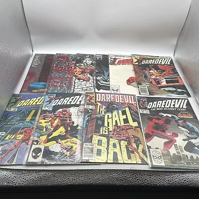 Buy Marvel Comics Daredevil The Man Without Fear #187 # 216 #257 Copper Age Bundle • 27.94£