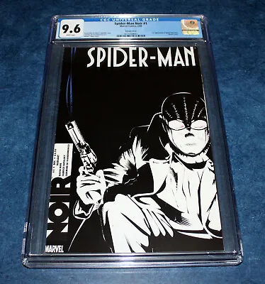 Buy SPIDER-MAN NOIR #1 Variant 1st Print CGC 9.6 MARVEL 2009 1st APP Appearance NM+ • 158.49£