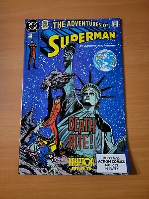 Buy Adventures Of Superman #465 Direct Market Edition ~ NEAR MINT NM ~ 1990 DC Comic • 7.90£